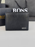 BOSS Leather bifold Wallet – Premium Gift Packaging Included