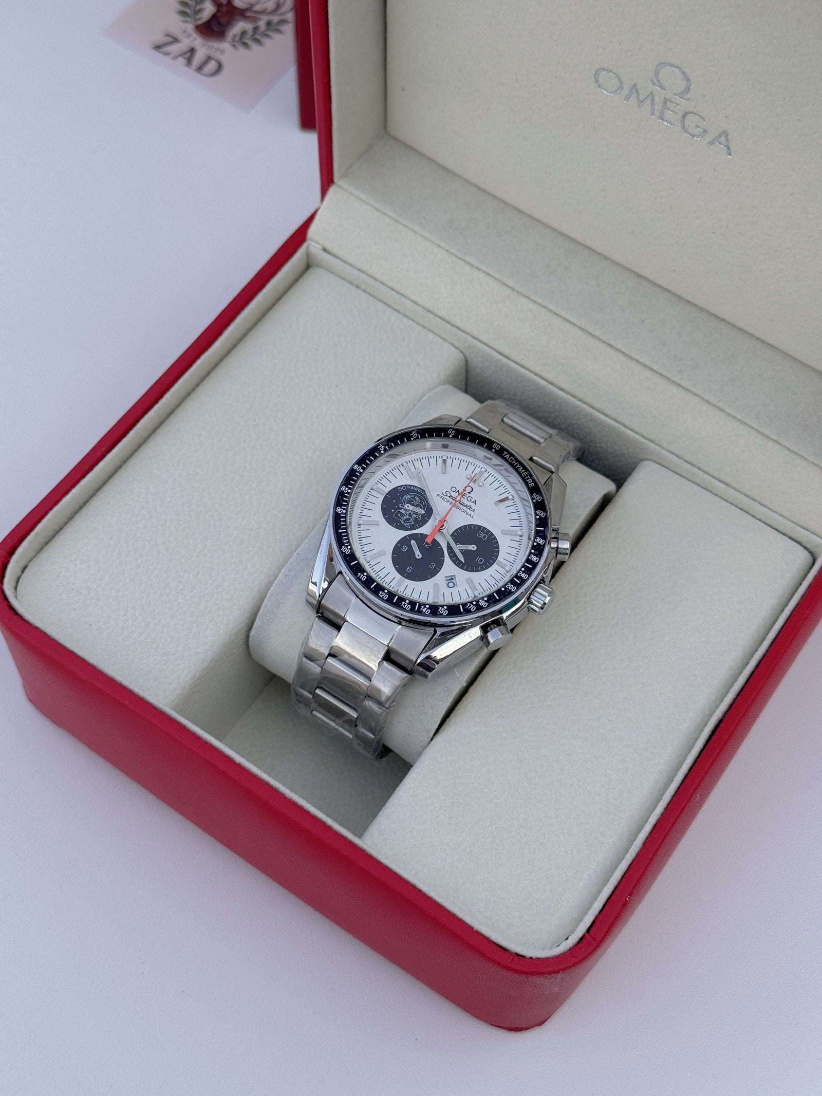 Omega Seamaster metal Watch – with Standard Gift Box Packaging