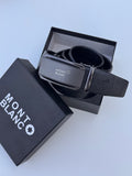 MONT BLANC Automatic Belt – Adjustable Belt with Gift Box & Bag )