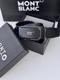 MONT BLANC Automatic Belt – Adjustable Belt with Gift Box & Bag