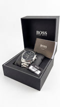 HUGO BOSS Metal Watch – Day Date Display with Premium Packaging