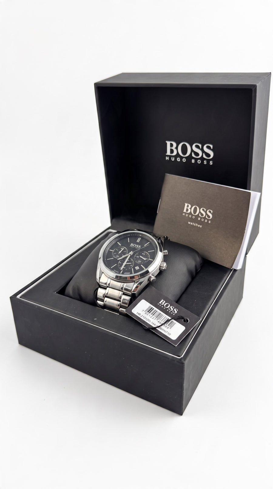 HUGO BOSS Metal Watch – Day Date Display with Premium Packaging
