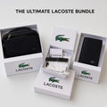 Lacoste Handbag, Trifold Wallet & Metal Bracelet – Premium Gift Bundle