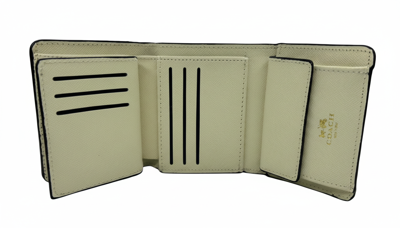 Coach Women’s Leather Wallet – Premium Gift Packaging Included