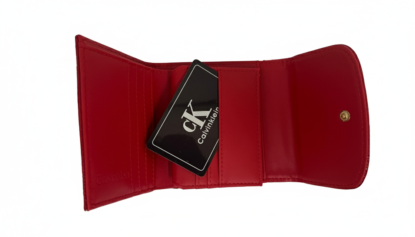Calvin Klein Women’s Leather Wallet – Premium Gift Packaging Included