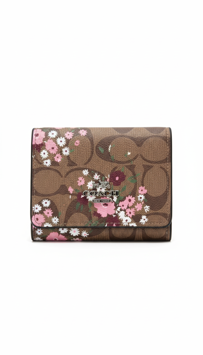Coach Women’s Leather Wallet – Premium Gift Packaging Included