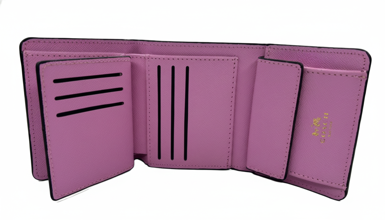 Coach Women’s Leather Wallet – Premium Gift Packaging Included
