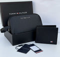 Tommy Hilfiger Leather Handbag & Bifold Wallet Bundle