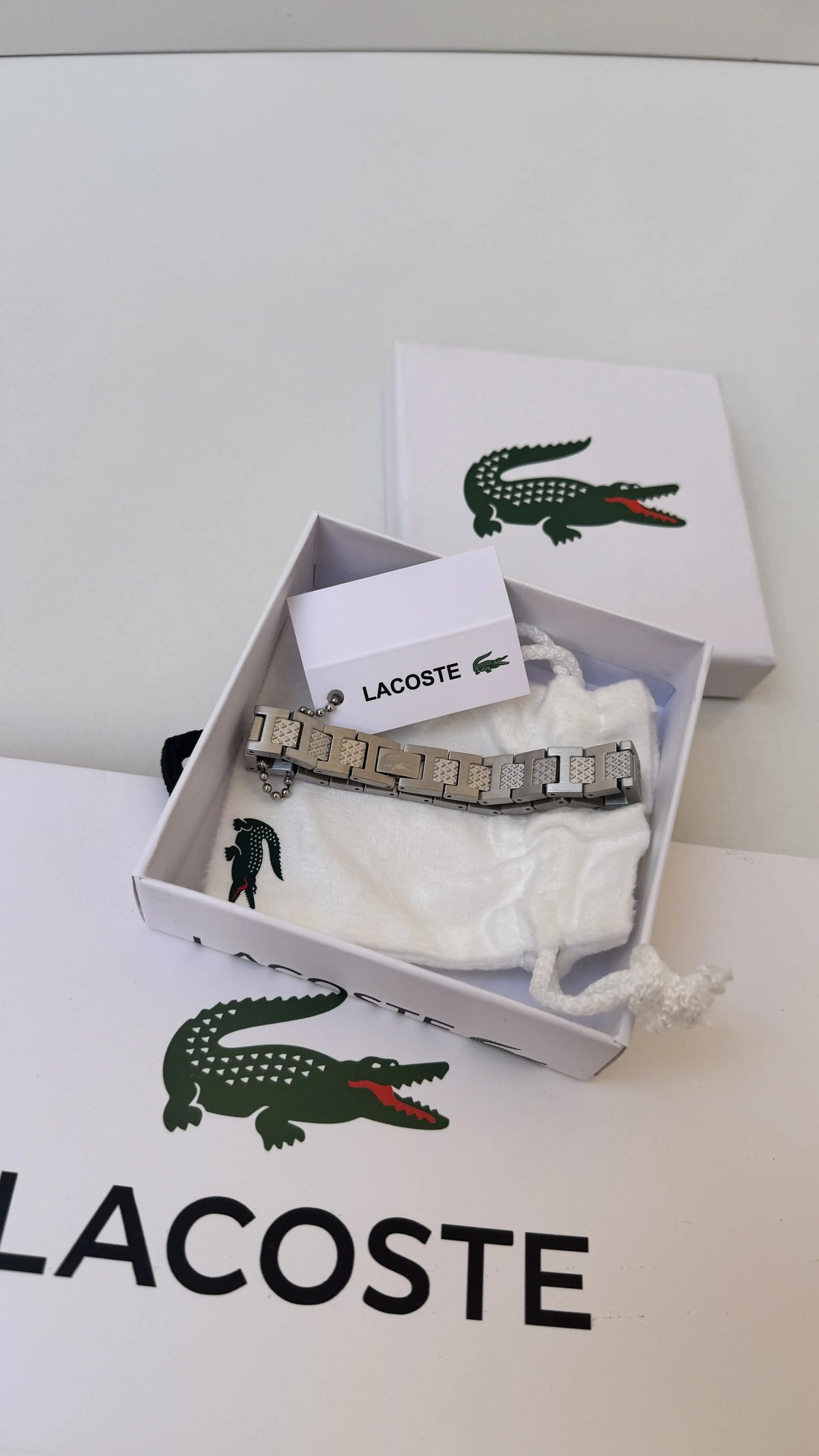 Lacoste Metal Bracelet | Gift Box & Premium Packaging