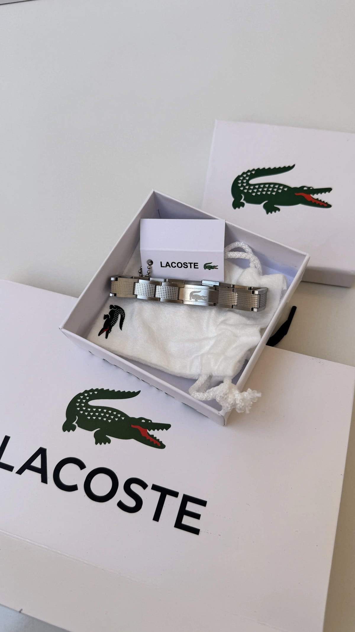 Lacoste Metal Bracelet | Gift Box & Premium Packaging
