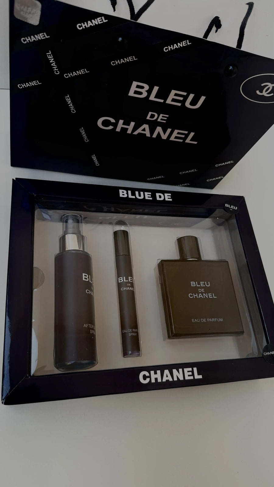 Bleu de Chanel Perfume Gift Set – 3 Pieces | Premium Gift Box