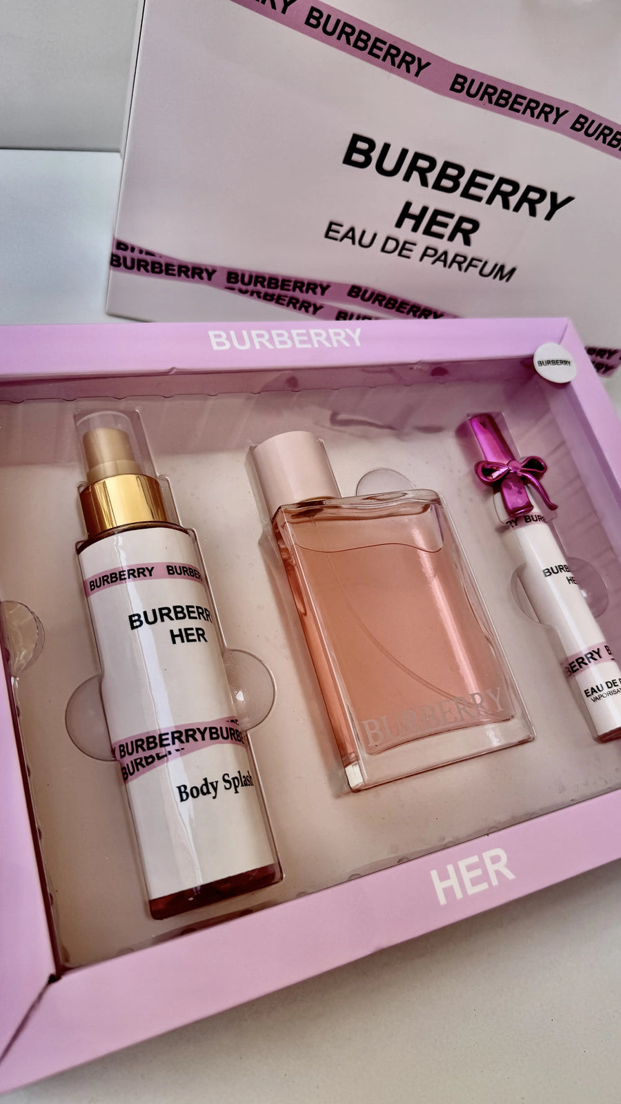 BURBERRY Perfume Gift Set – 3 Pieces | Premium Gift Box