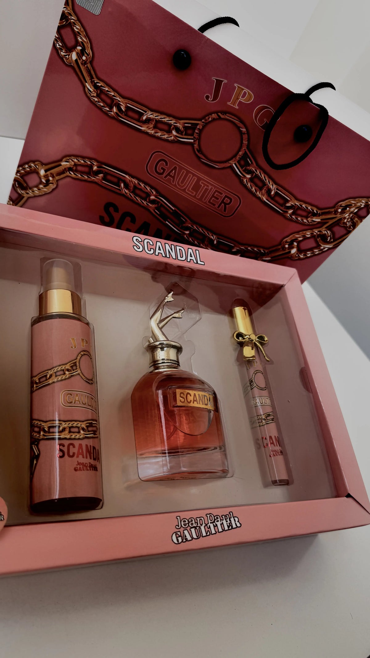 Scandal Perfume Gift Set – 3 Pieces | Premium Gift Box