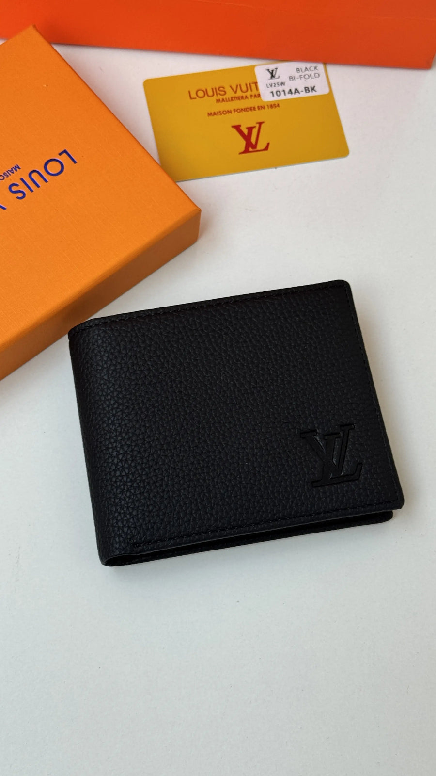 LV Leather bifold Wallet – Premium Gift Packaging Included