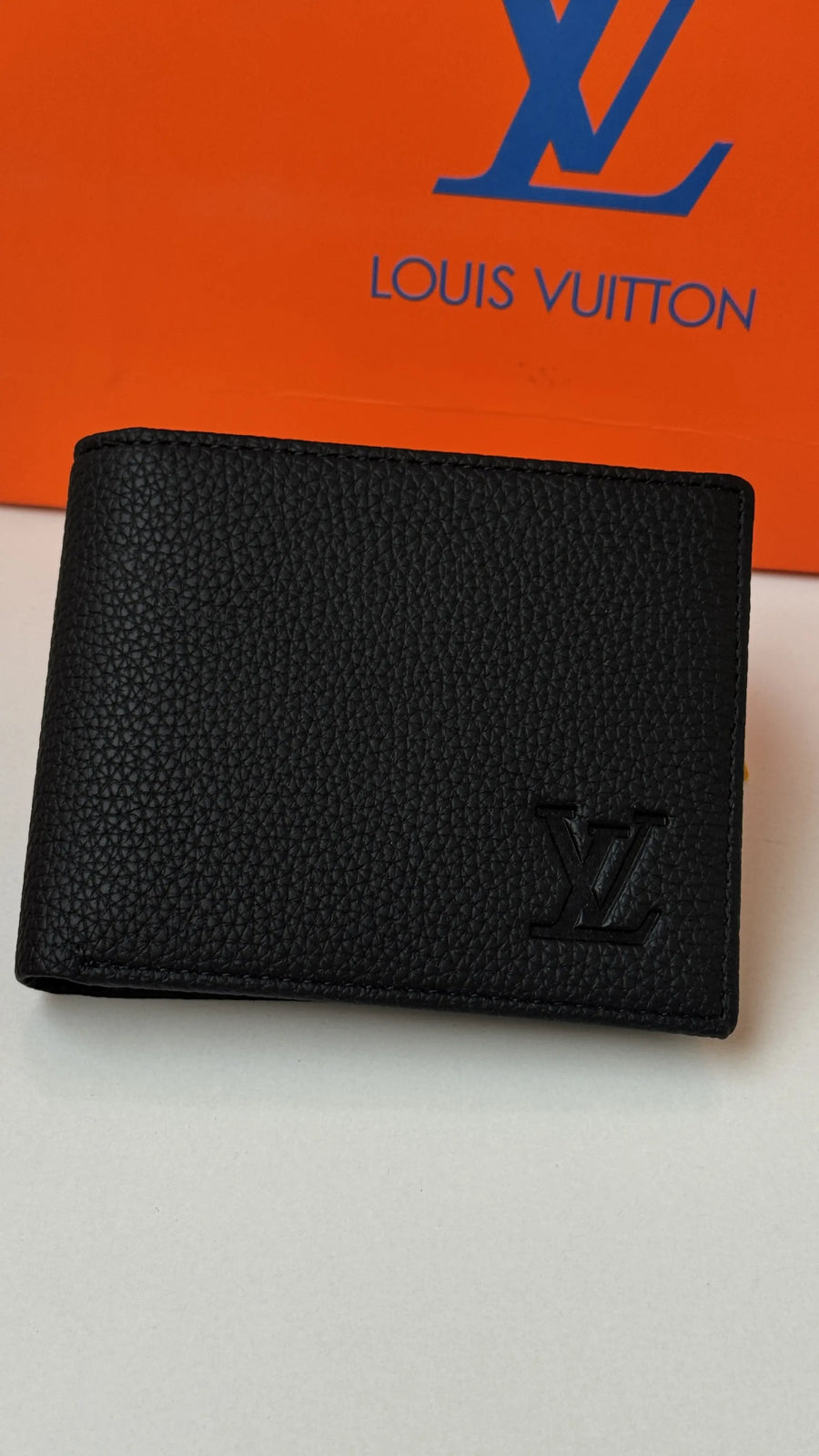 LV Leather bifold Wallet – Premium Gift Packaging Included