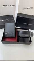 Tommy Hilfiger Wallet & Automatic Belt Set – Premium Gift Set with Box & Bag
