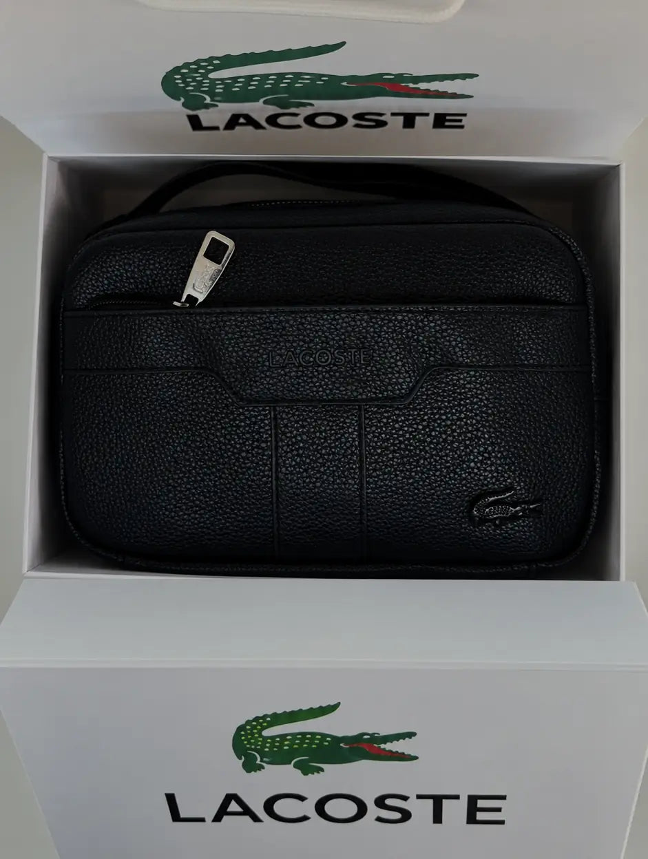 Lacoste leather Handbag – Premium Handbag with Gift Packaging
