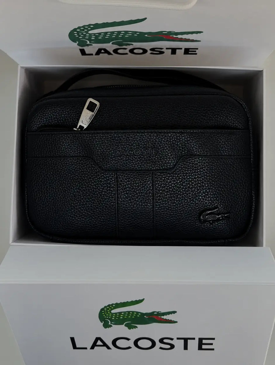 Lacoste leather Handbag – Premium Handbag with Gift Packaging