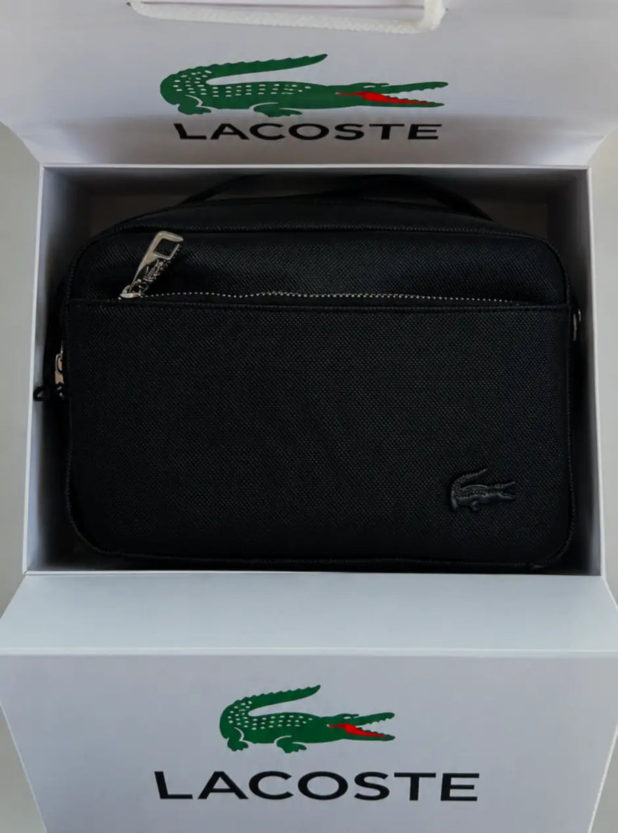 Lacoste leather Handbag – Premium Handbag with Gift Packaging