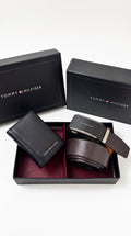 Tommy Hilfiger Wallet & Automatic Belt Set – Premium Gift Set with Box & Bag