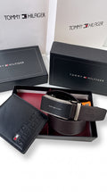 Tommy Hilfiger Wallet & Automatic Belt Set – Premium Gift Set with Box & Bag