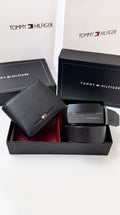 Tommy Hilfiger Wallet & Automatic Belt Set – Premium Gift Set with Box & Bag