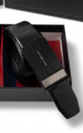 Tommy Hilfiger Automatic Belt – Adjustable Belt with Gift Box & Bag