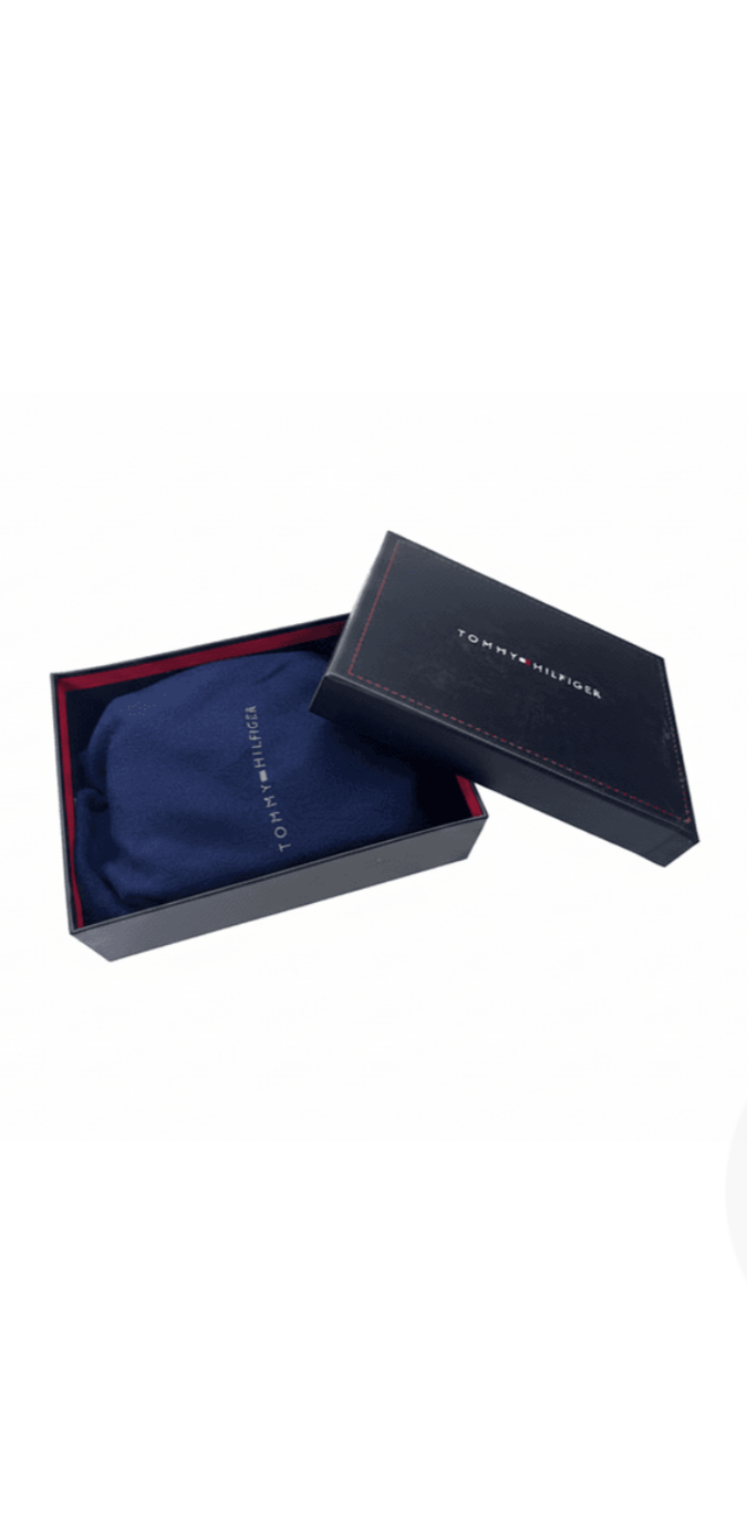 Tommy Hilfiger Double face Belt – Black & Brown with Classic Buckle