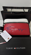 Tommy Hilfiger Leather Handbag – Premium Handbag with Gift Packaging
