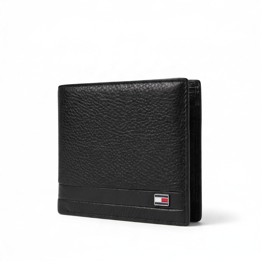 Tommy Hilfiger Leather bifold Wallet – Premium Gift Packaging Included