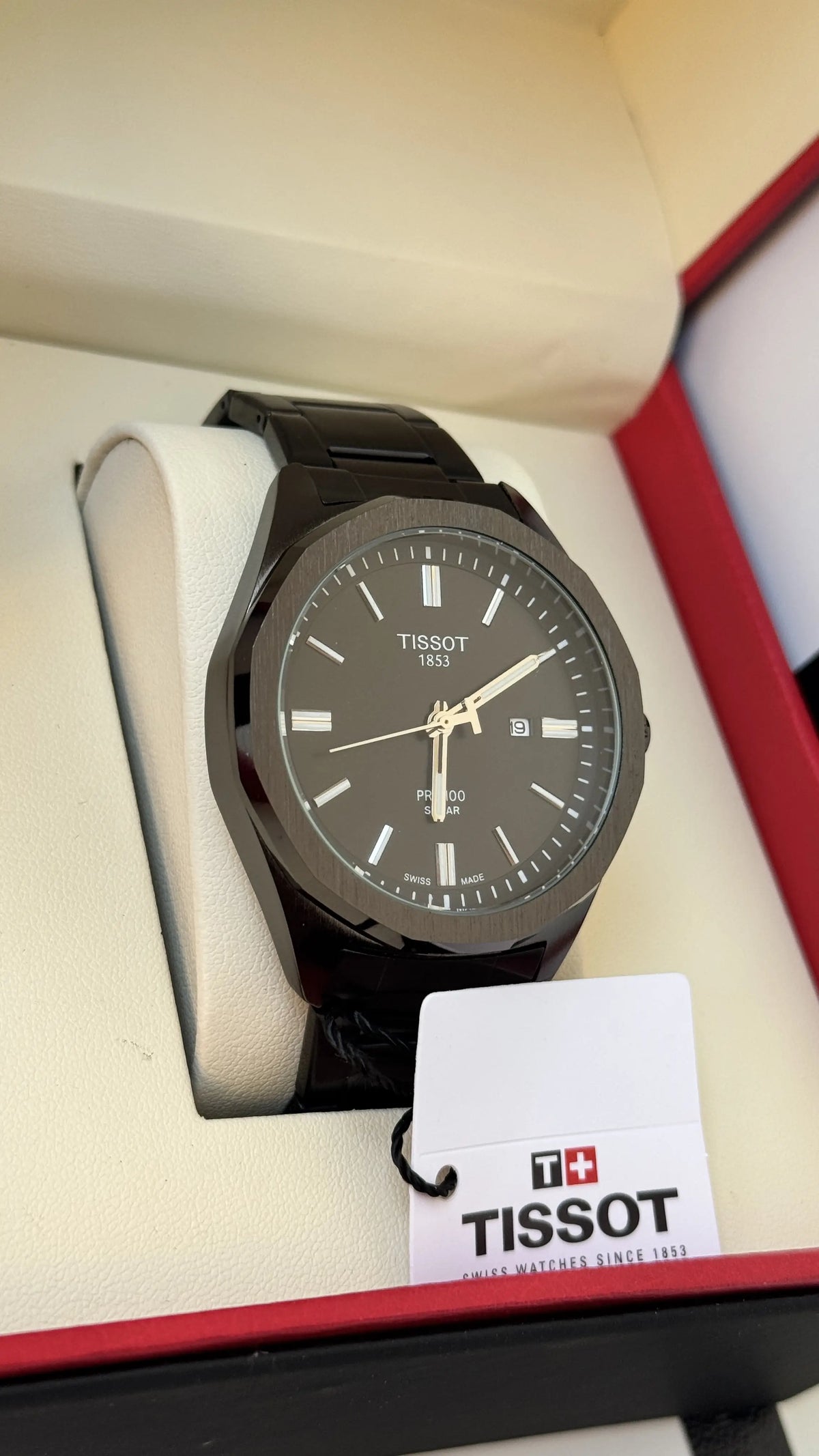 Tissot metal Watch – with Standard Gift Packaging (Original box NOT included)