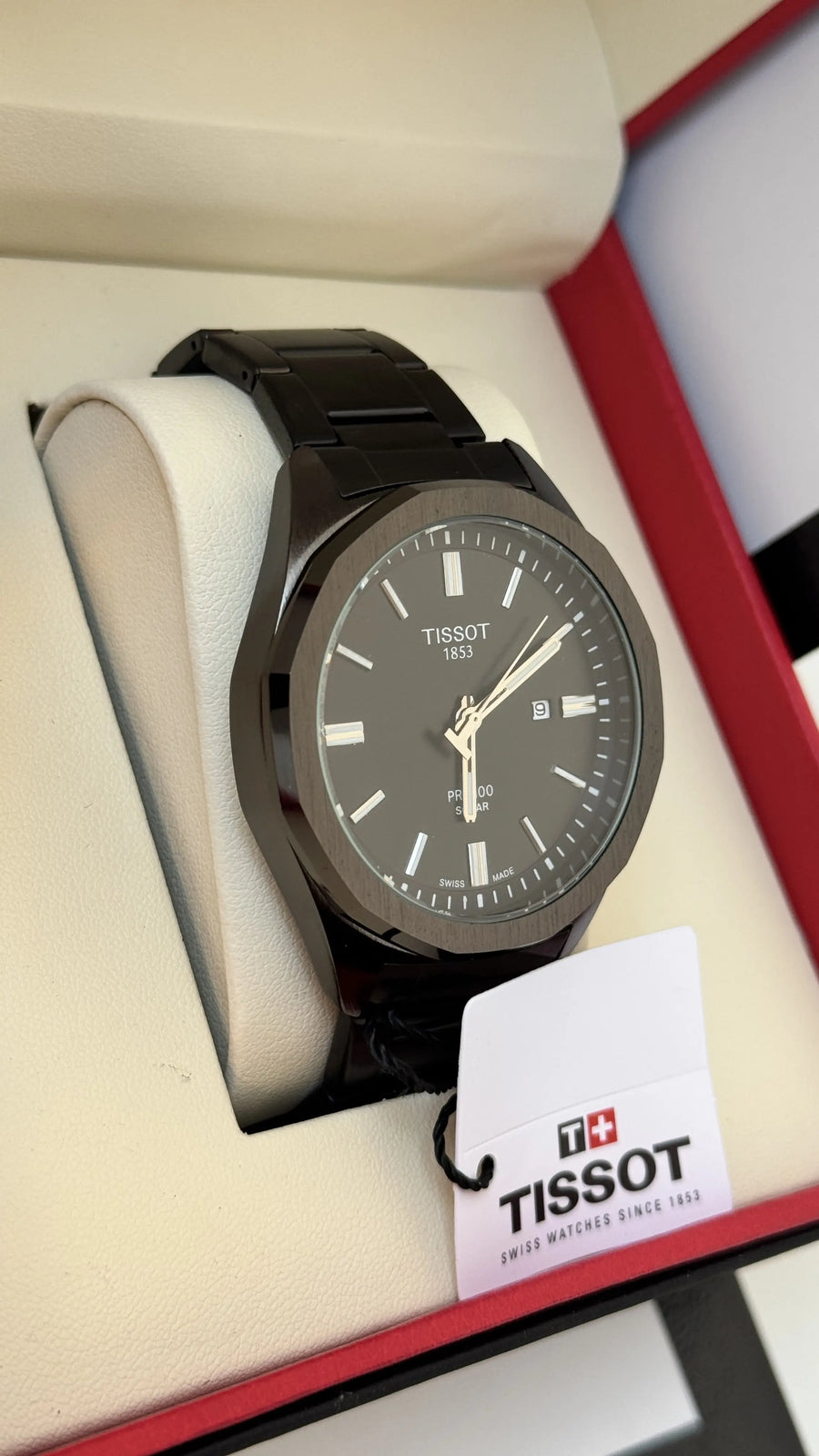 Tissot metal Watch – with Standard Gift Packaging (Original box NOT included)