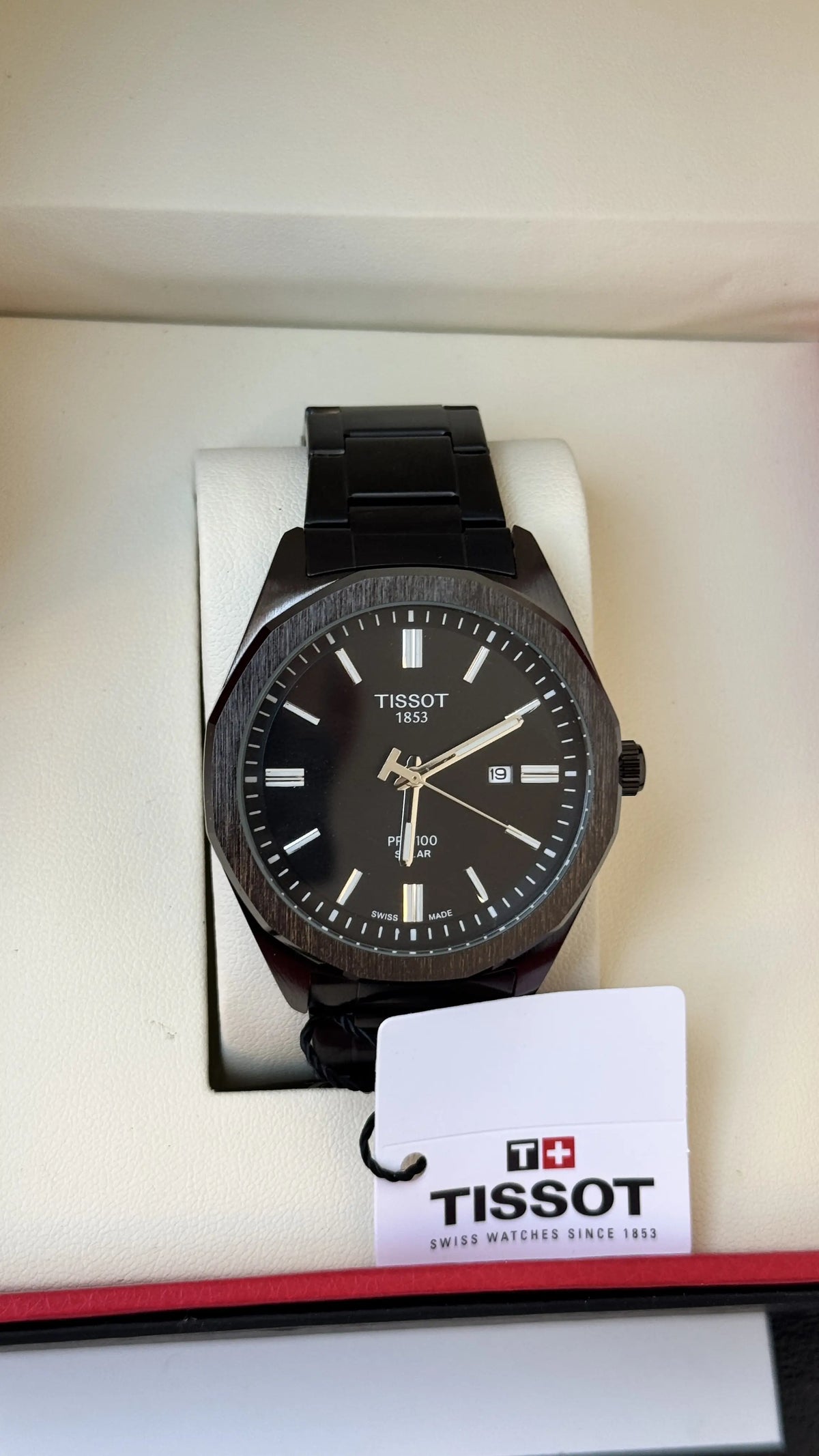 Tissot metal Watch – with Standard Gift Packaging (Original box NOT included)