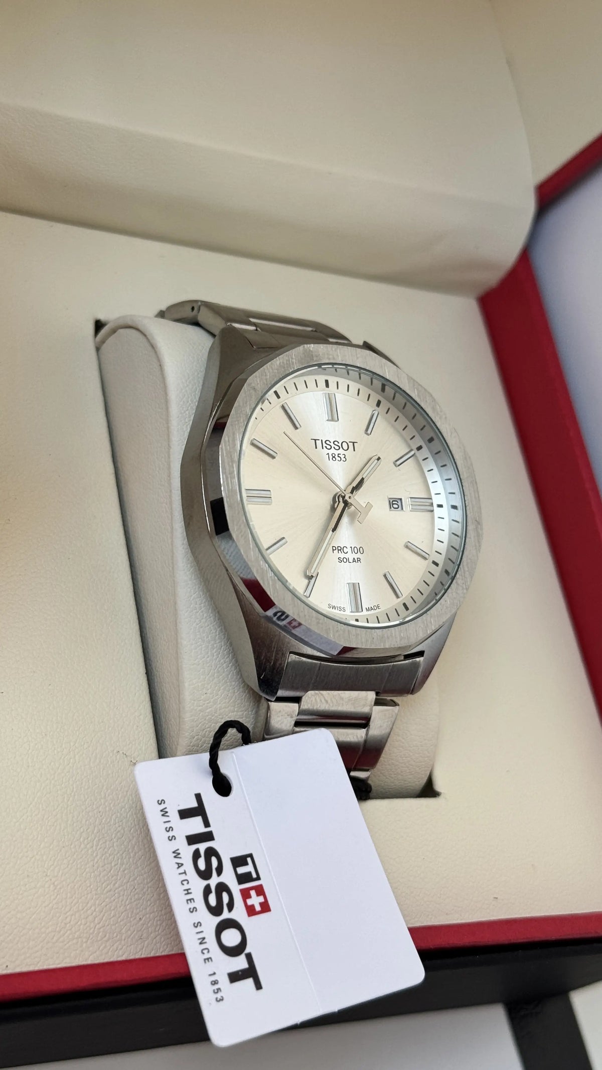 Tissot metal Watch – with Standard Gift Packaging (Original box NOT included)