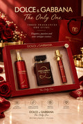 DOLCE & GABBANA Perfume Gift Set – 3 Pieces | Premium Gift Box