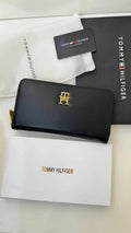 Tommy Hilfiger Women Zip Around Wallet  Gift Box & Bag