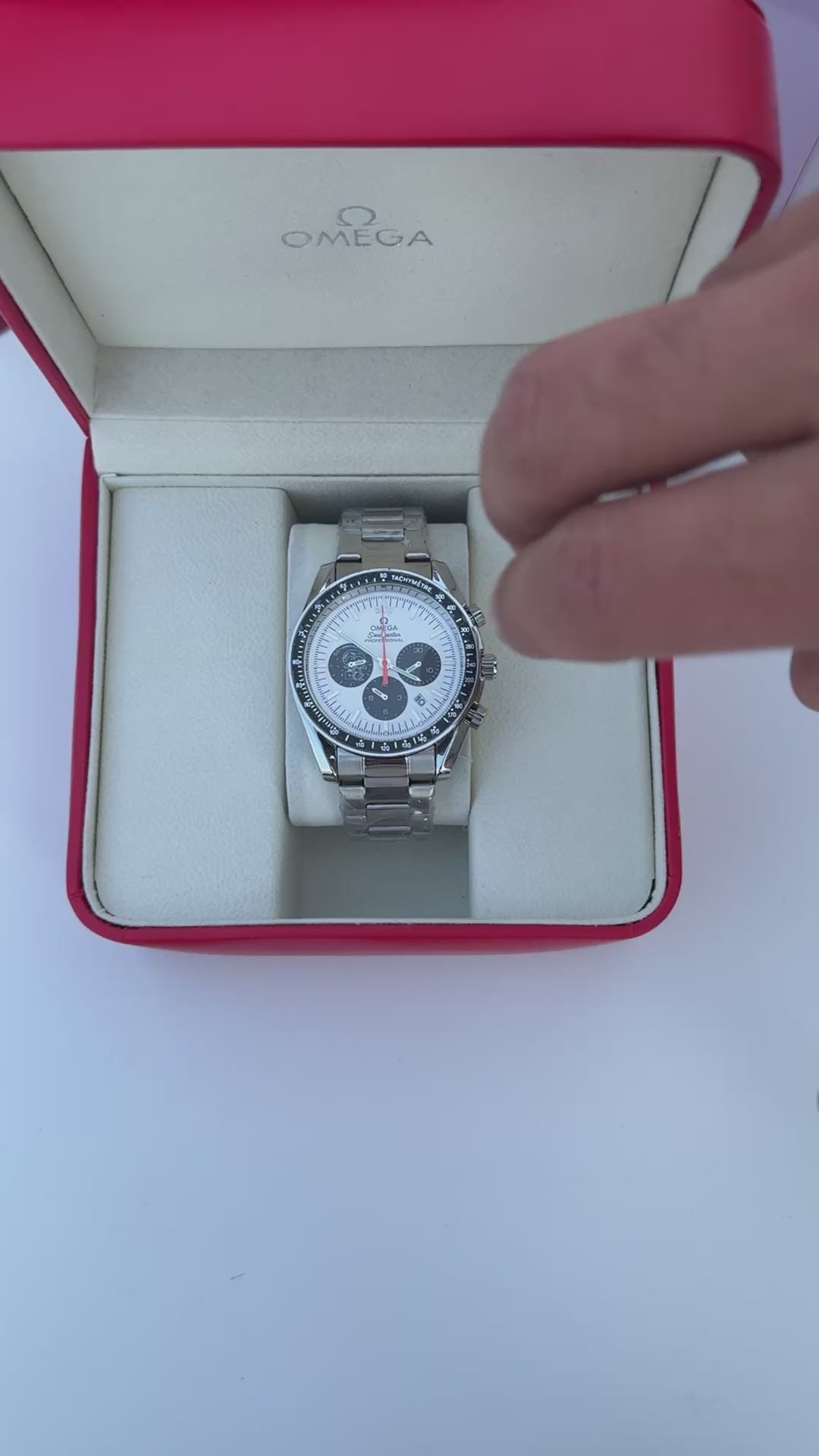 Omega Seamaster metal Watch – with Standard Gift Box Packaging