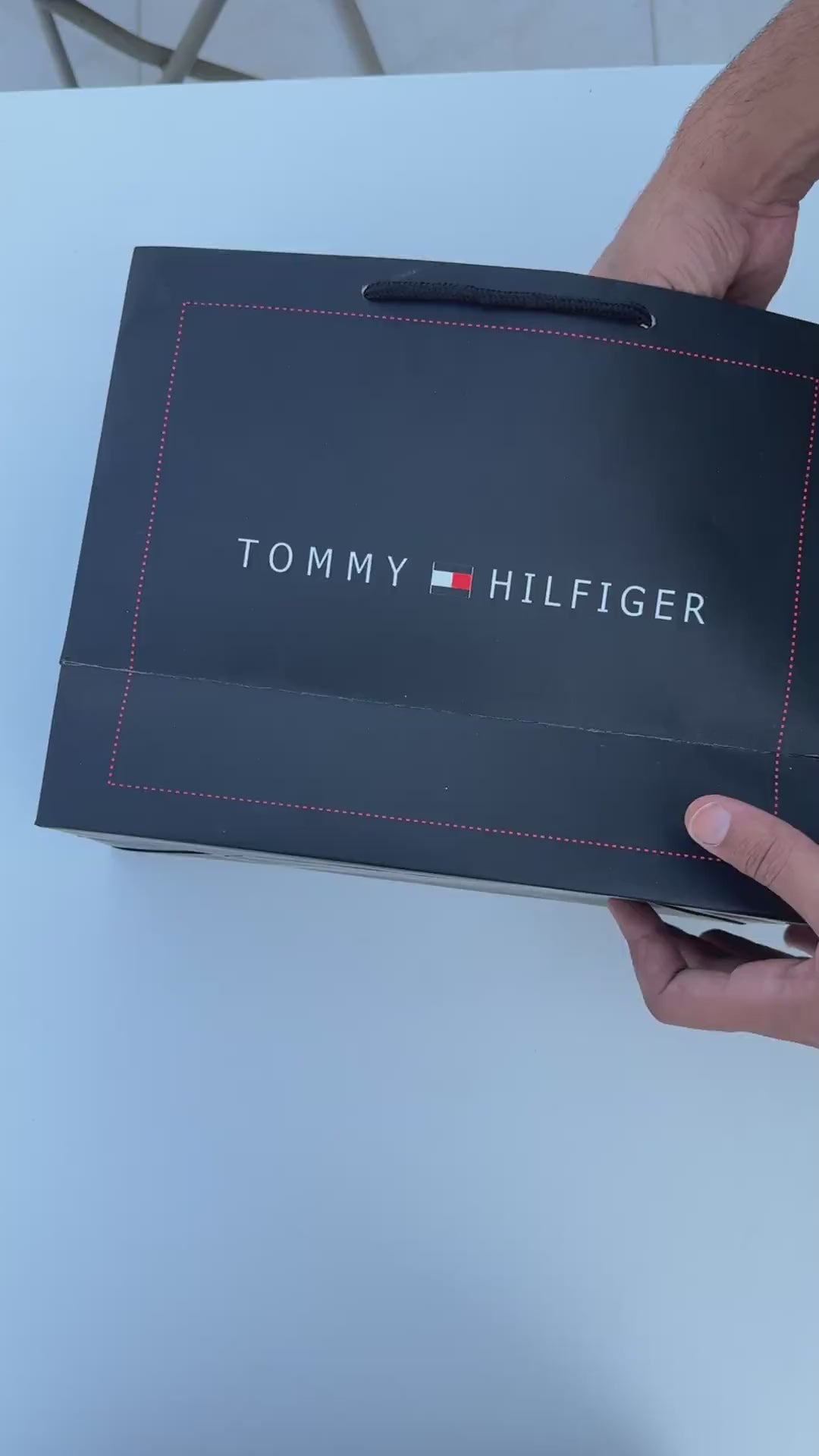 Tommy Hilfiger Leather Handbag, Bifold Wallet & Metal Watch Bundle