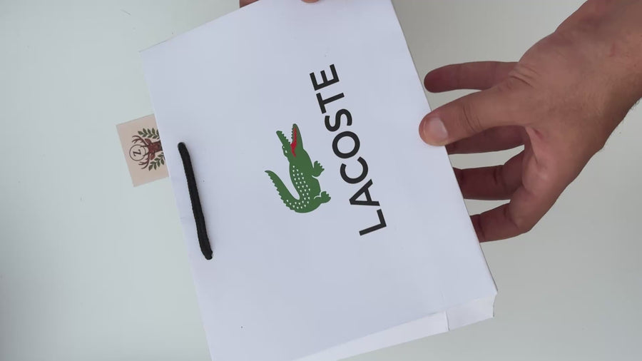 Lacoste Leather Trifold Wallet – Premium Gift Packaging Included