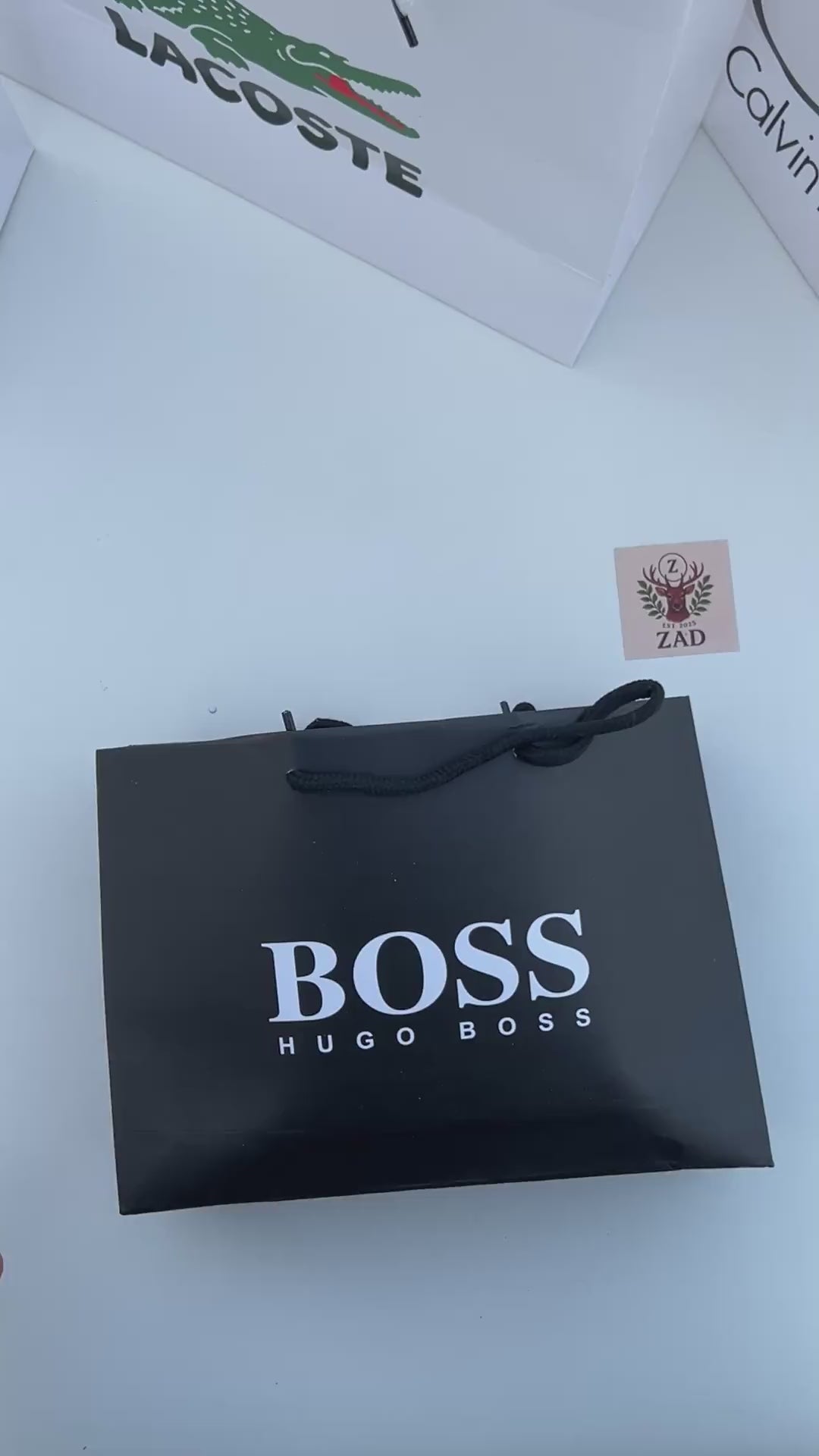 HUGO BOSS Metal Watch – Day Date Display with Premium Packaging