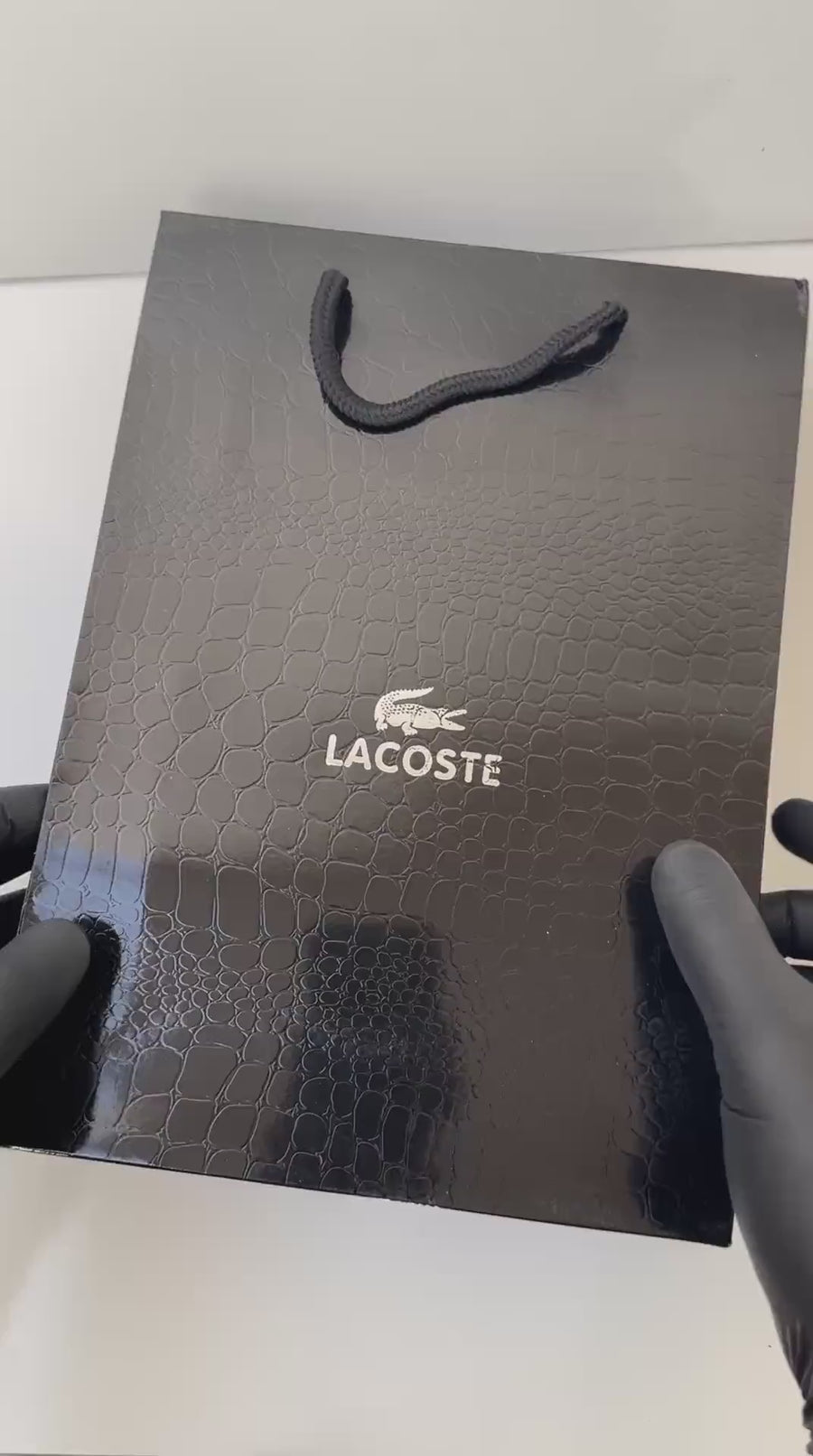 Lacoste Reversible Belt with Two Buckles