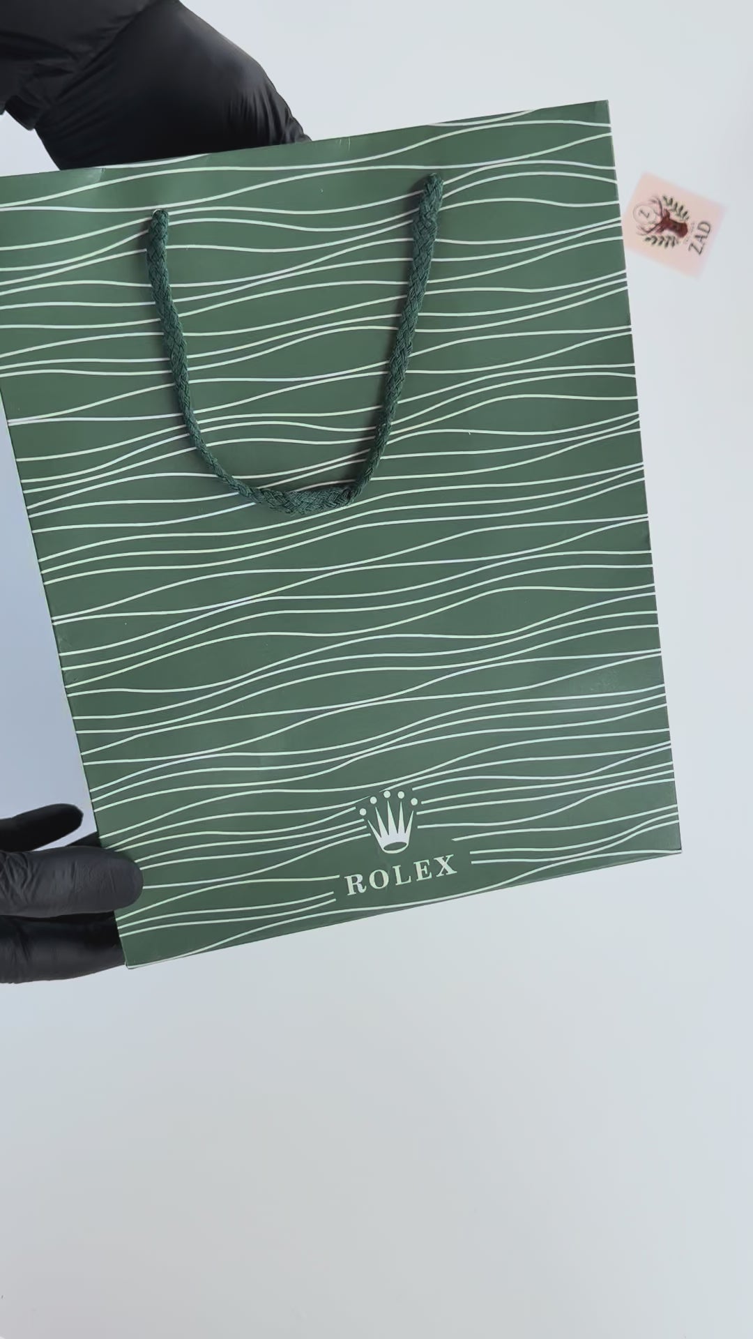 Rolex Watch Packaging Set – Premium Box with Cards, Catalogs & Shopping Bag