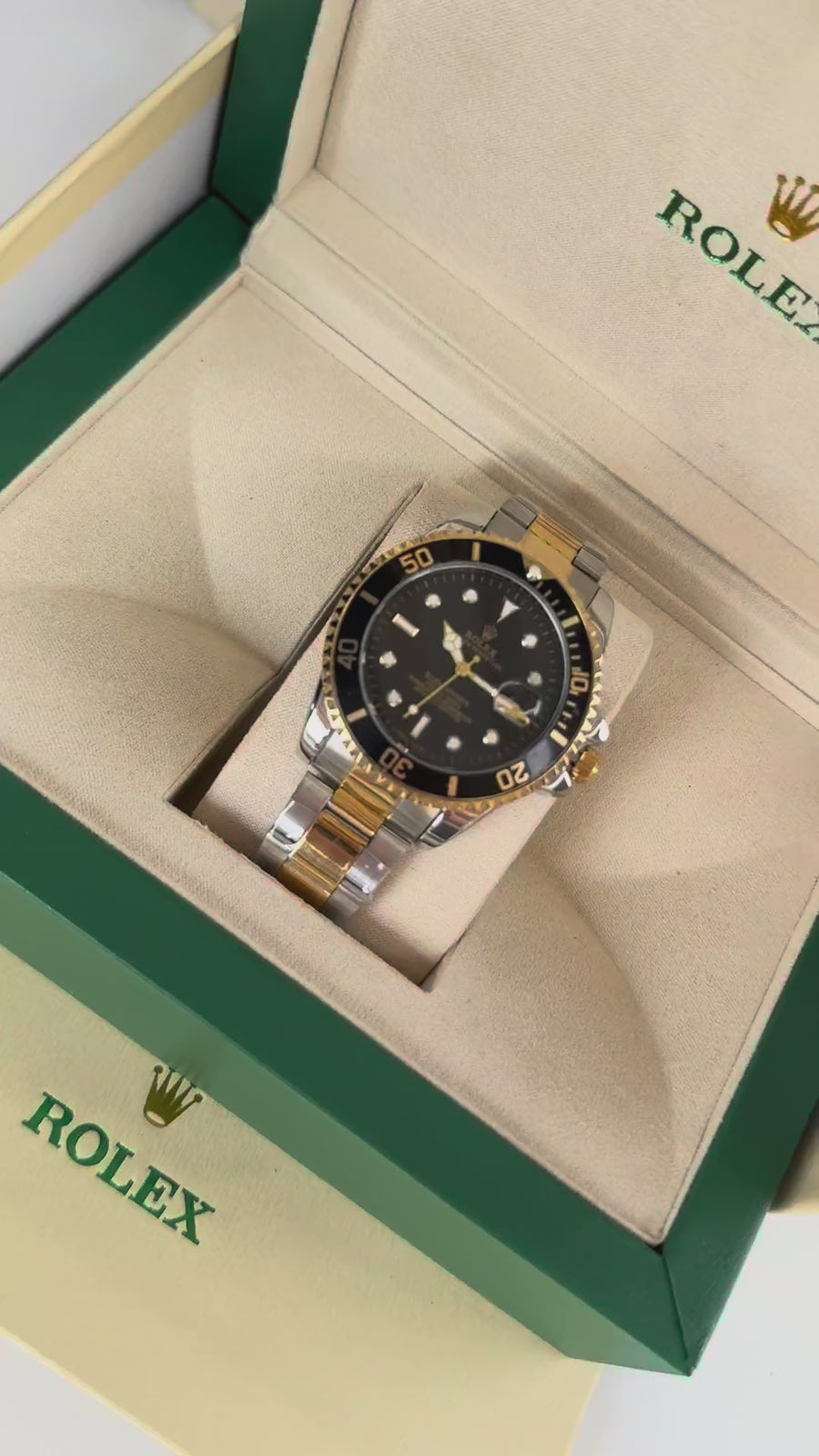 Rolex Submariner Metal Watch – with Standard Gift Box Packaging