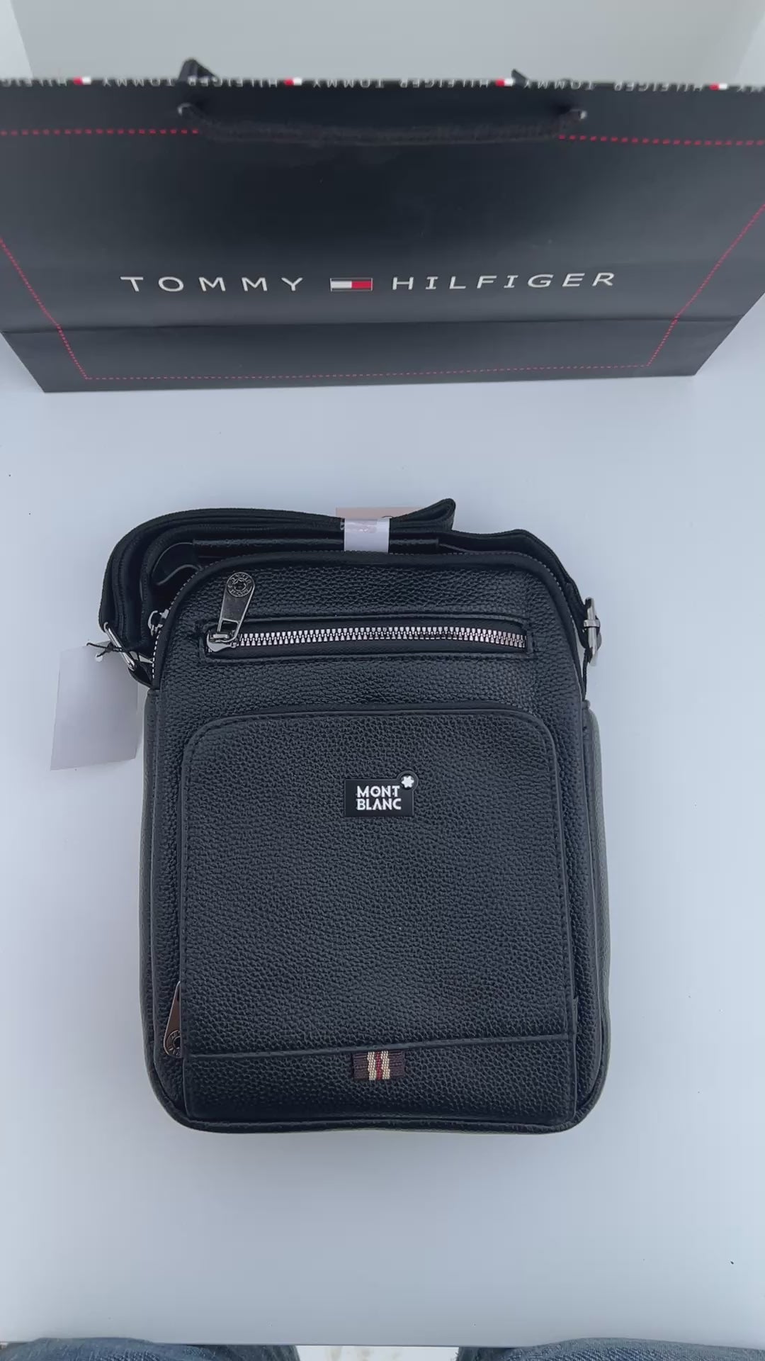 Mont Blanc Crossbody Bag – Premium Stamped Bag with Gift Packaging