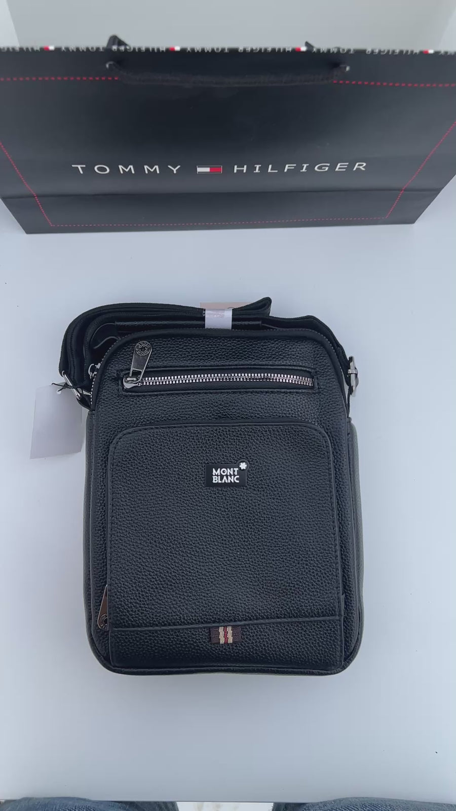 Mont Blanc Crossbody Bag – Premium Stamped Bag with Gift Packaging