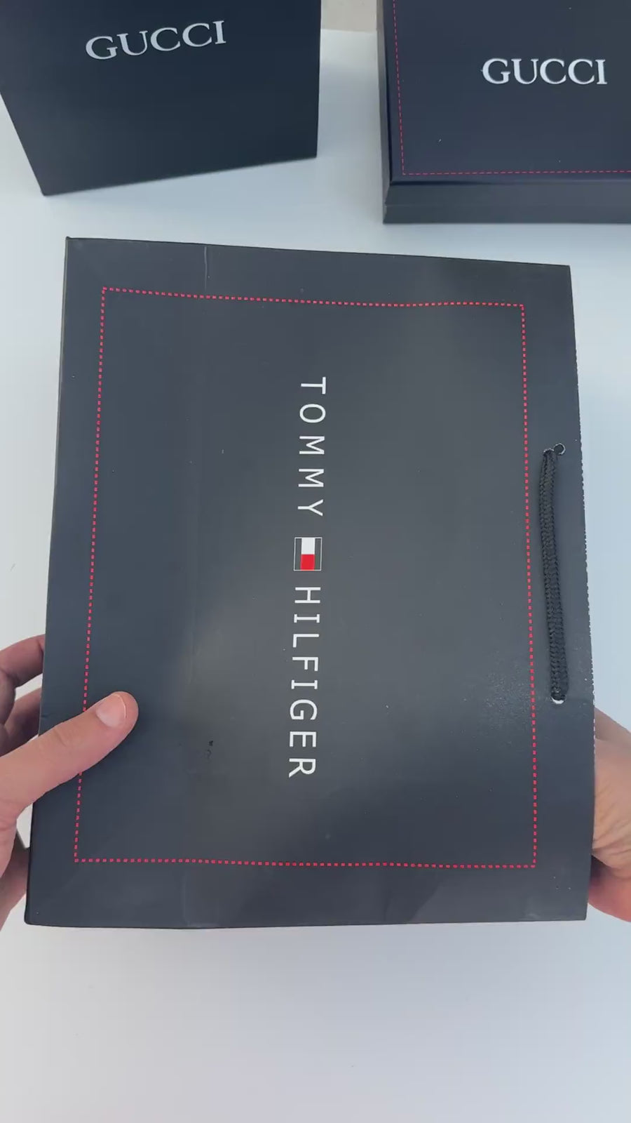 Tommy Hilfiger Leather Handbag – Premium Handbag with Gift Packaging