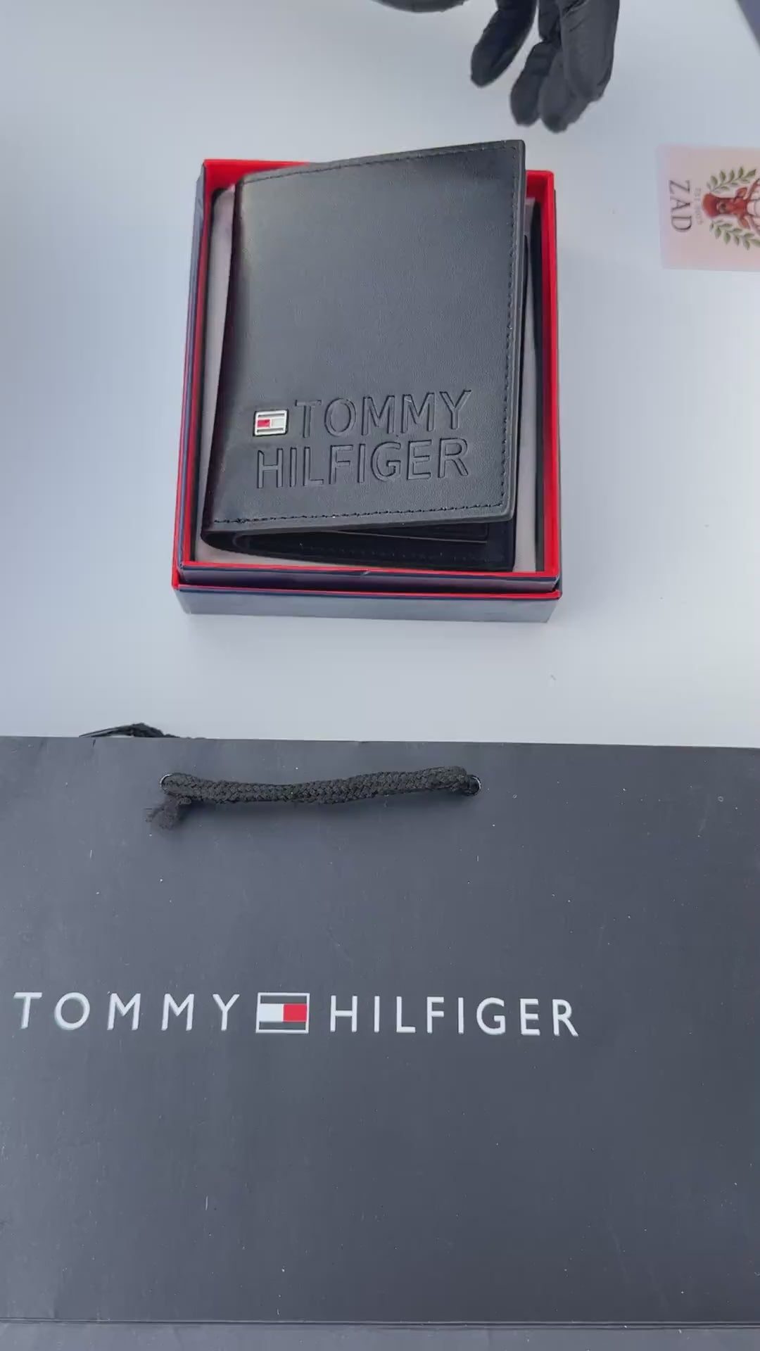 Tommy Hilfiger Leather Handbag & Bifold Wallet Daily carry Bundle