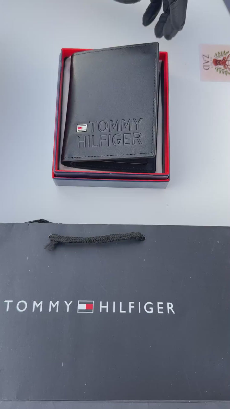 Tommy Hilfiger Leather Handbag & Bifold Wallet Daily carry Bundle
