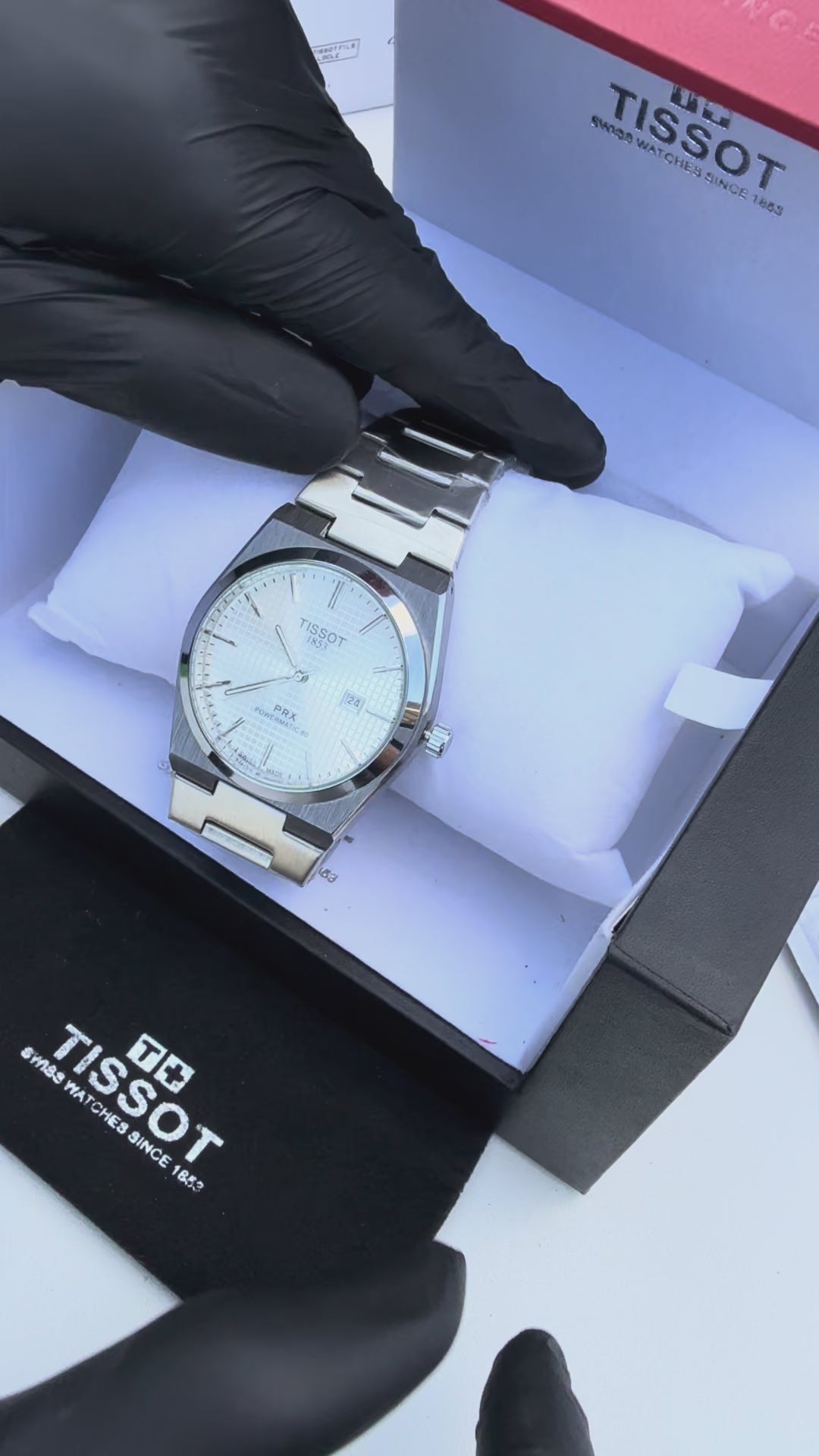 Tissot metal Watch – with Standard Gift Packaging