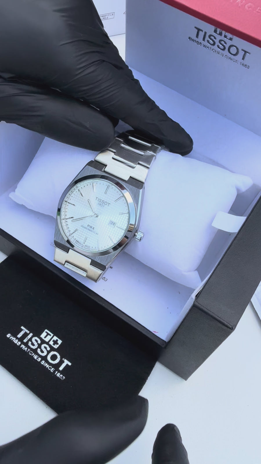 Tissot metal Watch – with Standard Gift Packaging